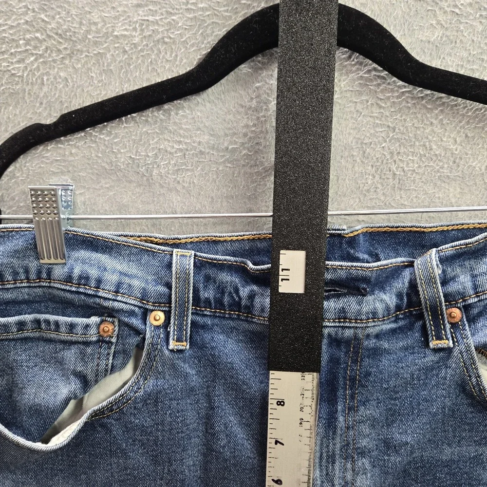 Levi's 512 Men Jeans 36X32 Blue Denim Slim Taper Fit 29